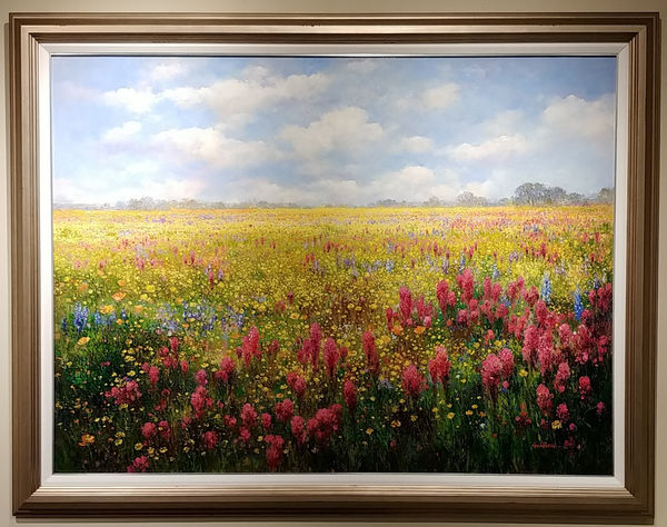 Paul Guy Gantner, View Across the Meadow