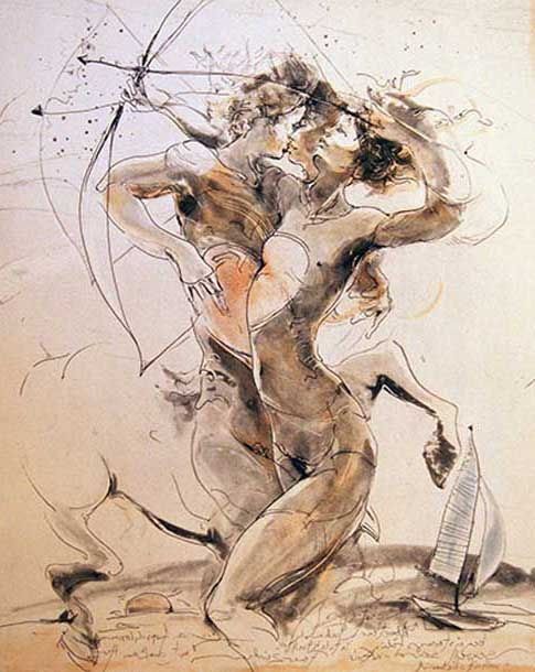 Jurgen Gorg, Zodiac Series - Sagittarius