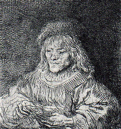 Rembrandt, The Card Player