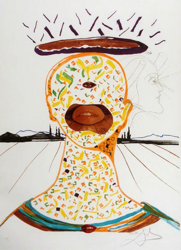 Dali, Cyclopean Make-Up