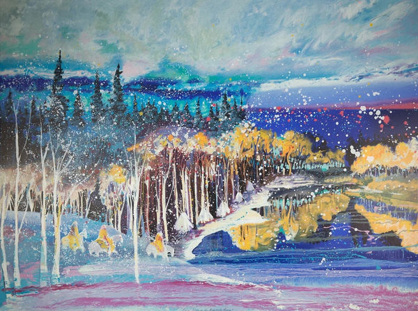 Earl Biss - Early Snow in the Beartooth Range