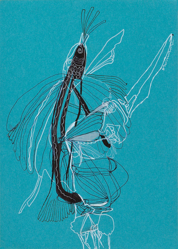 Vikrant Bhise Existence: Conflicts, Poverty 10, 2022 Gouache on paper 17.8 x 12.7 cm 7 x 5 in