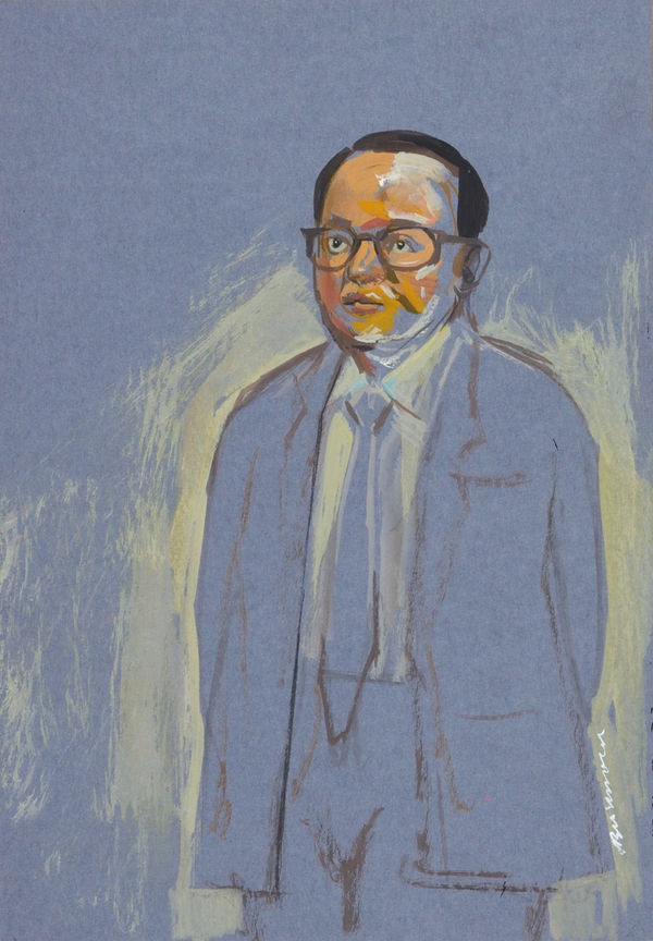 Vikrant Bhise Nibbana I, 2023 Gouache on paper 17.8 x 12.7 cm 7 x 5 in