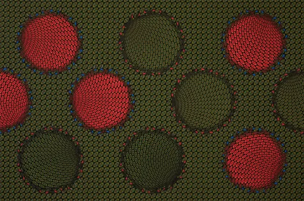 Aisha Khalid, At the Circle's Center 2, 2018