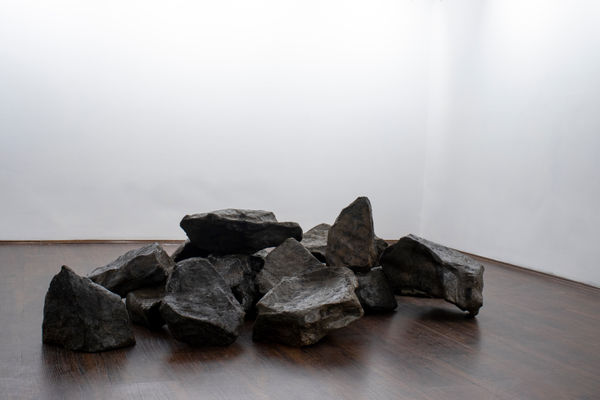 Anirudh Shaktawat Untitled (heap/non-monolith), 2022 Incense Variable
