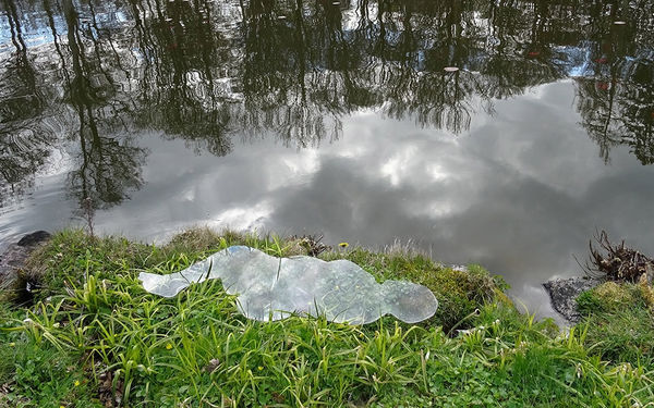 Sonia Khurana, someplace else 1 मैं चमन में चाहे जहाँ रहूँ From: Lying down, ephemera, series VI Return/repose/reoccupy, 2022