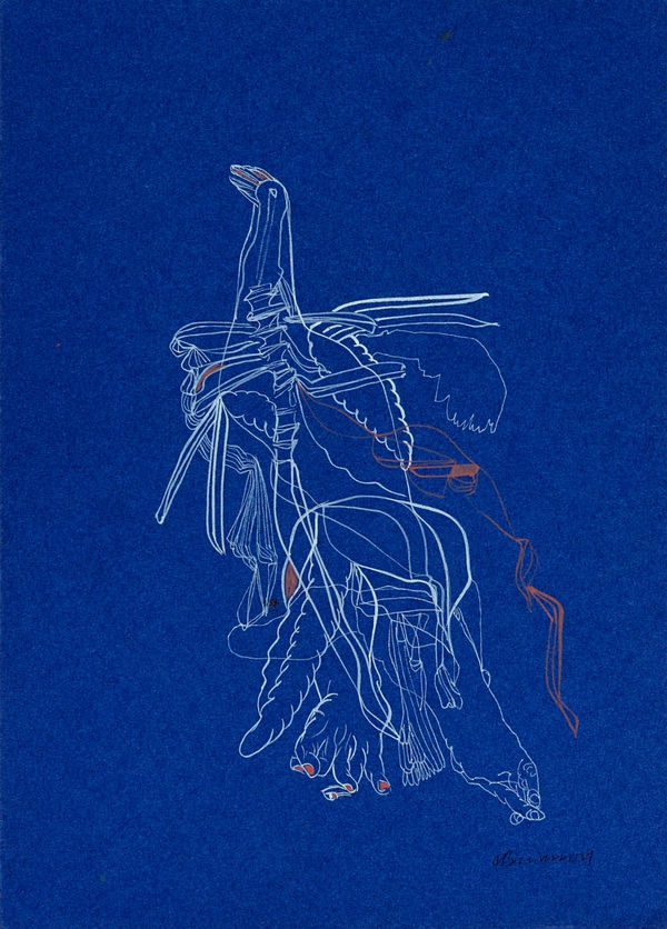 Vikrant Bhise Existence: Conflicts, Poverty 29, 2022 Gouache on paper 17.8 x 12.7 cm 7 x 5 in