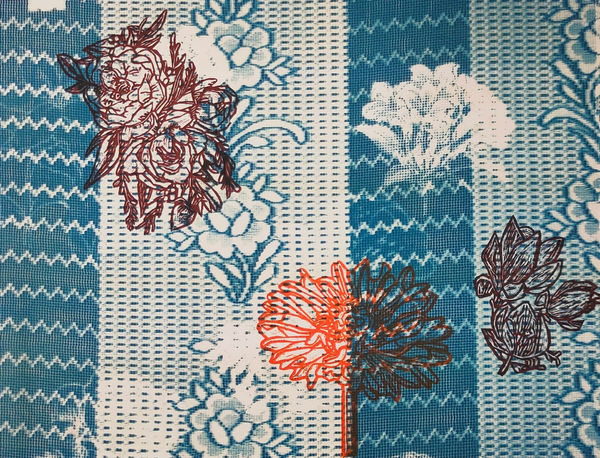 Kavita Shah The Ecology Series-8, 2019 Cyanotype/ Linocut on paper 29.5 x 39.5 cm 11 5/8 x 15 1/2 in