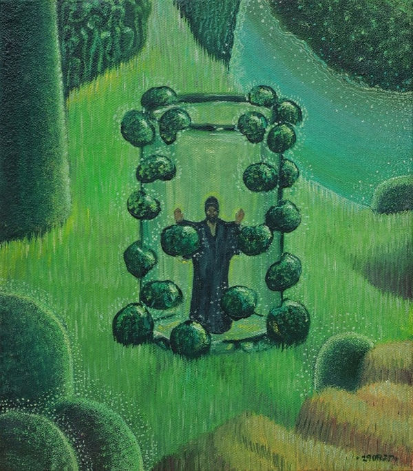 Tito Stanley SJ, Trap of lockdown, 2020