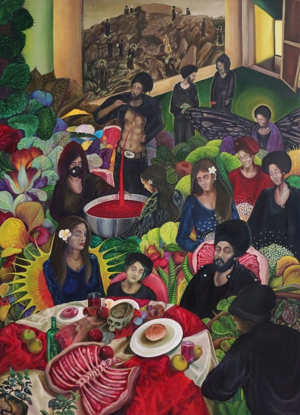 Tito Stanley SJ, A dinner with the ghost of absence and love, 2022