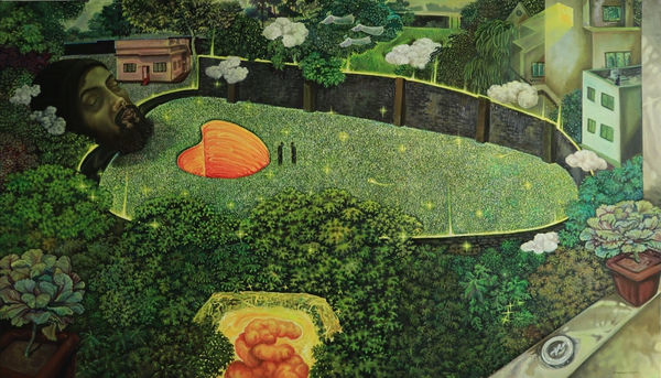 Tito Stanley SJ, The ethereal realms of life, 2022