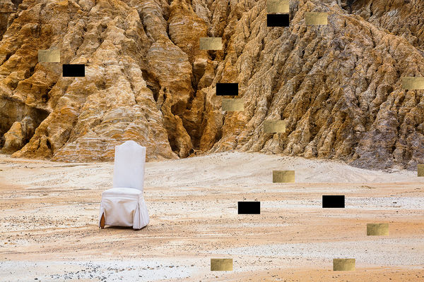 Atul Bhalla Excavated Distance of Gold I, 2022 Archival Pigment Print 91.4 x 137.2 cm 36 x 54 in Edition of 3
