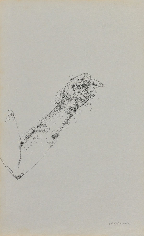 Vikrant Bhise Sanitary Workers I (06), 2022-23 Pen on paper 21.6 x 14 cm 8 1/2 x 5 1/2 in