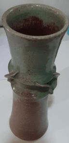 Jyotsna Bhatt Untitled Clay 27.5 x 10 x 10 cm 10 7/8 x 3 7/8 x 3 7/8 in (h X d X w)