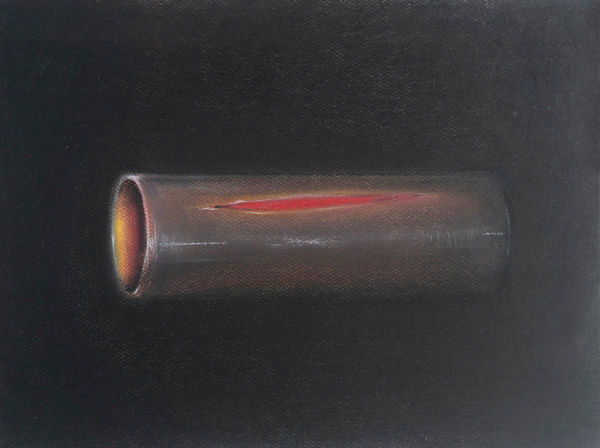 Birender Yadav Life Tools 3, 2021 Charcoal and Soft Pastel 35 x 48 cm 13 3/4 x 18 7/8 in