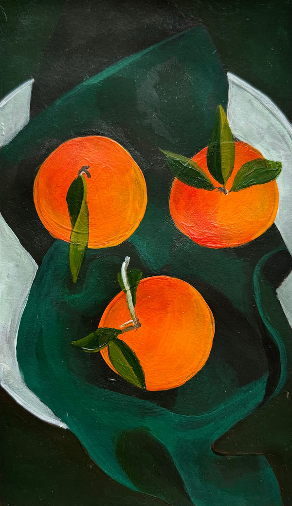 Emily Anastasi, Fruit Basket Print, 2024