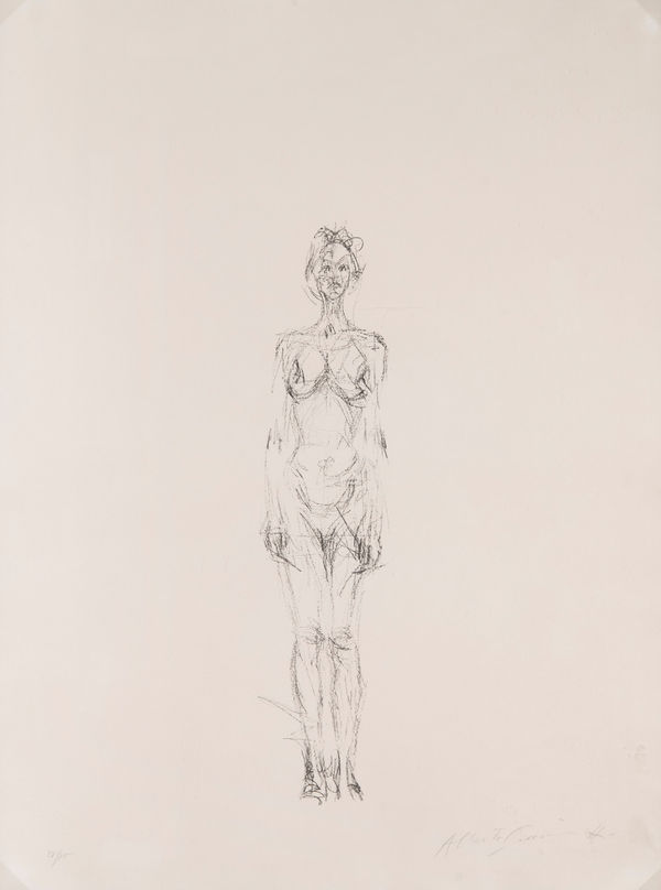 Alberto Giacometti, Nu Debout II (s.9771), 1963