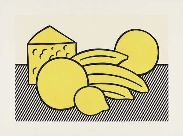 Roy Lichtenstein, Yellow Still Life (C.133), 1974