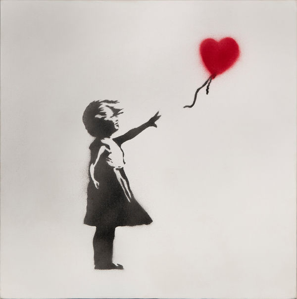 Banksy, Girl with Balloon, 2003