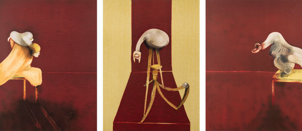 after Second version of the Triptych (1944/1988)