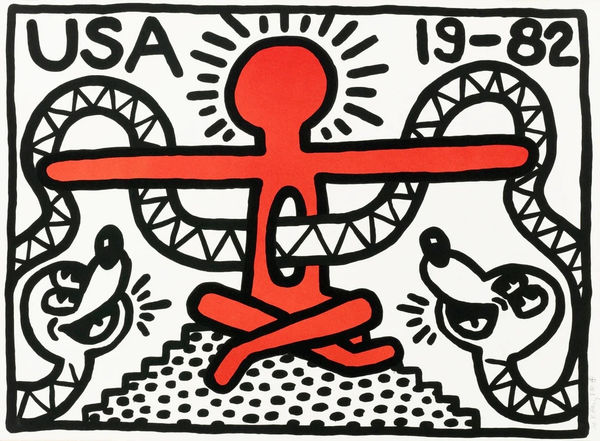 Keith Haring USA 19-82 for sale