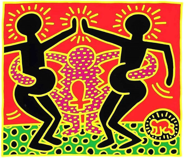 Keith Haring, Fertility (4), 1983
