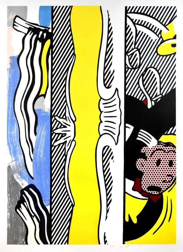two paintings dagwood for sale by Roy Lichtenstein