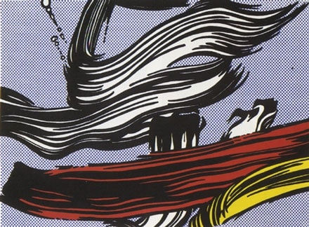 Roy Lichtenstein, Brushstrokes (C.45), 1967