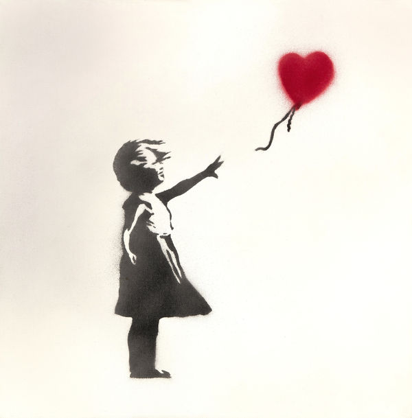 Banksy, Girl with Balloon, 2003