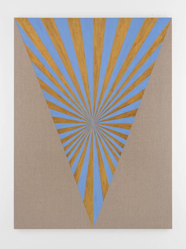 Muff, Blue, Gold, Center, Beam, No. 4