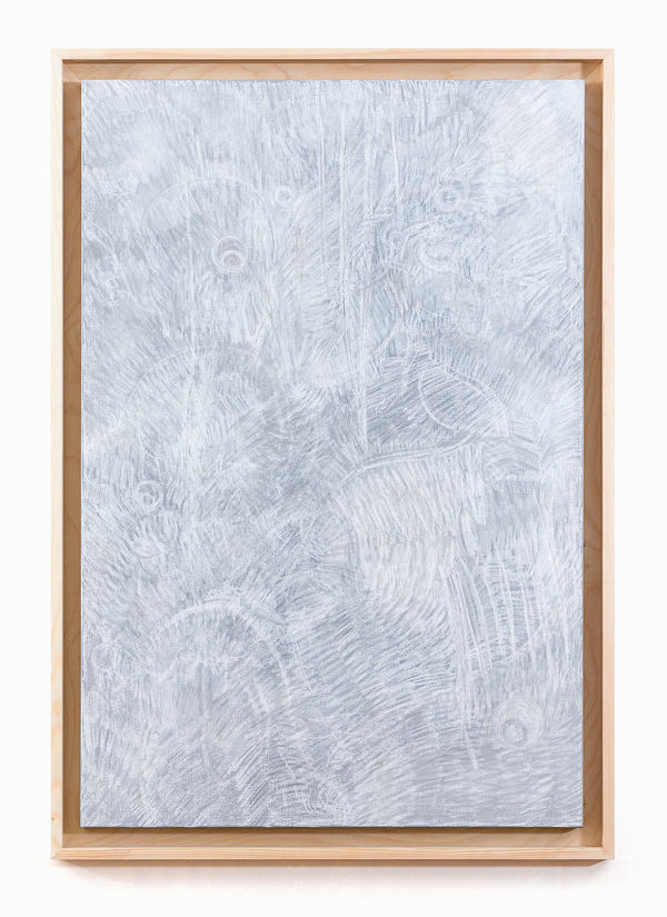 Илья Федотов-Фёдоров A Refuge for an Antennaed Grey Moth | Укрытие для серого мотылька с усиками, 2021 Pastel, acrylic on canvas | Холст, пастель, акрил 120 х 80 cm