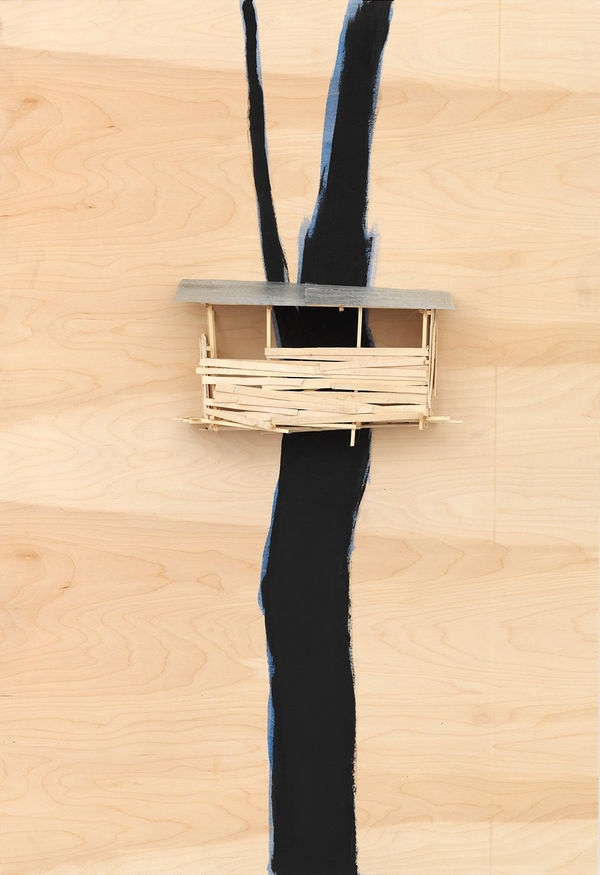 Tadashi Kawamata, Tree Hut Plan no. 87, 2025