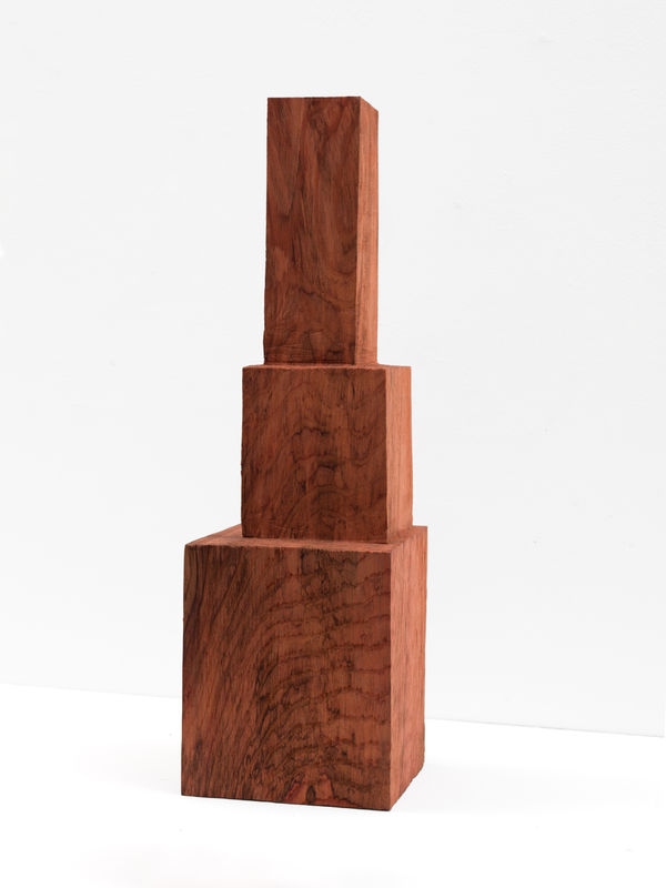 David Nash Three Stack, 2023 60 x 19 x 18 cm