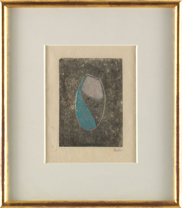 Naum Gabo, Oval Form (WE92), 1970s