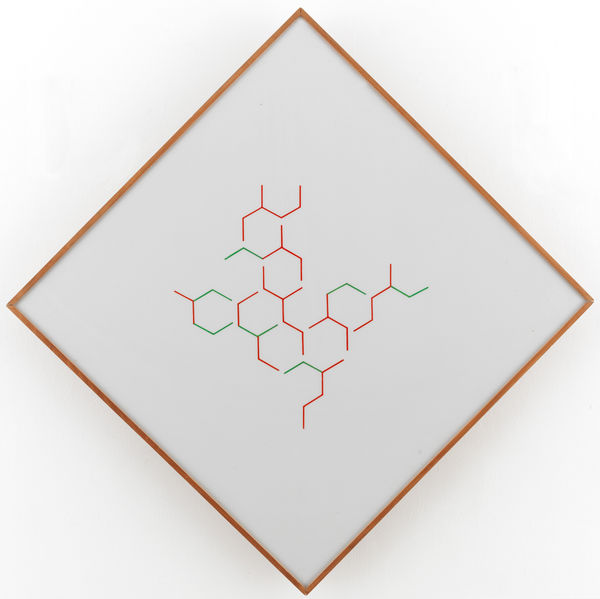 Anthony Hill, Parity Study No.2 (second version), 1970-74