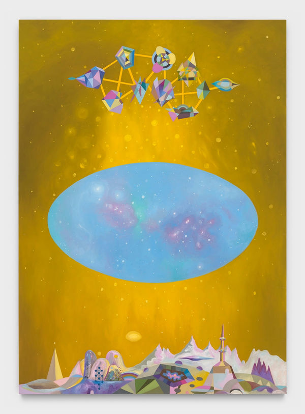 Suzanne Treister, Kabbalistic Futurism/Space Stations/Space Station for Transforming Light, 2023