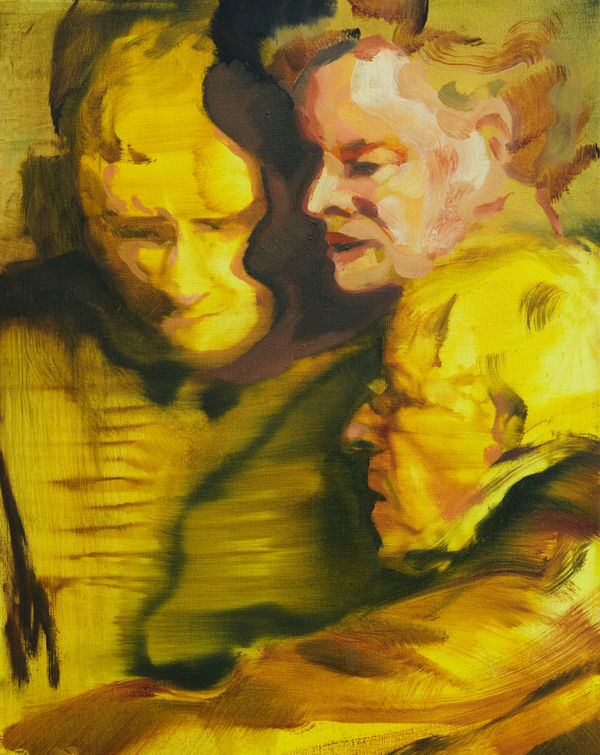 Noah Beyene Miami Memory, 2024 oil on linen 50 x 40 cm