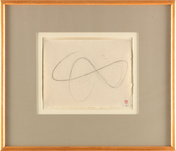 Naum Gabo, Drawing for Opus Nine (D115), 1950s