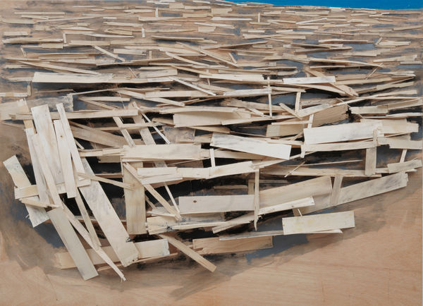 Tadashi Kawamata, Destruction No. 27, 2019