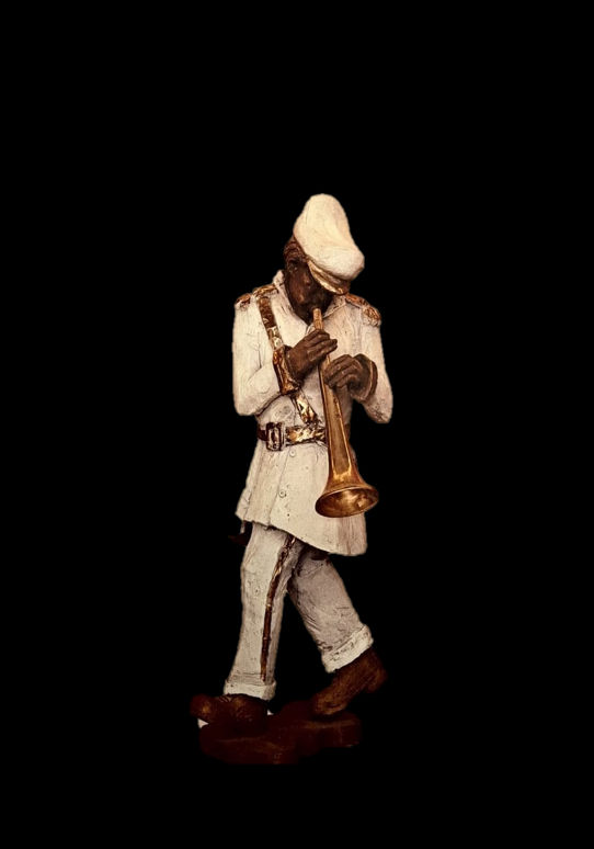 Santosh Kumar Been Walla 4/9 Bronze 49 x 23 x 27"