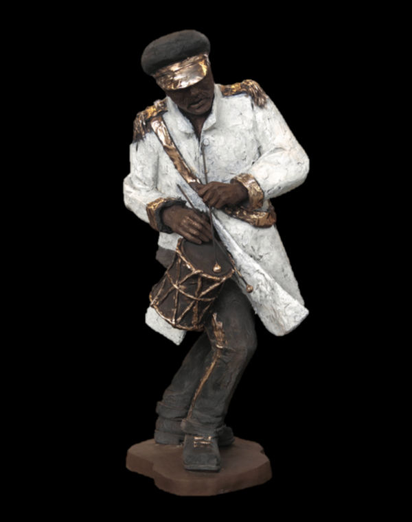 Rekhy Saab Drum Walla 6/9 Bronze 46 X 24 X20"