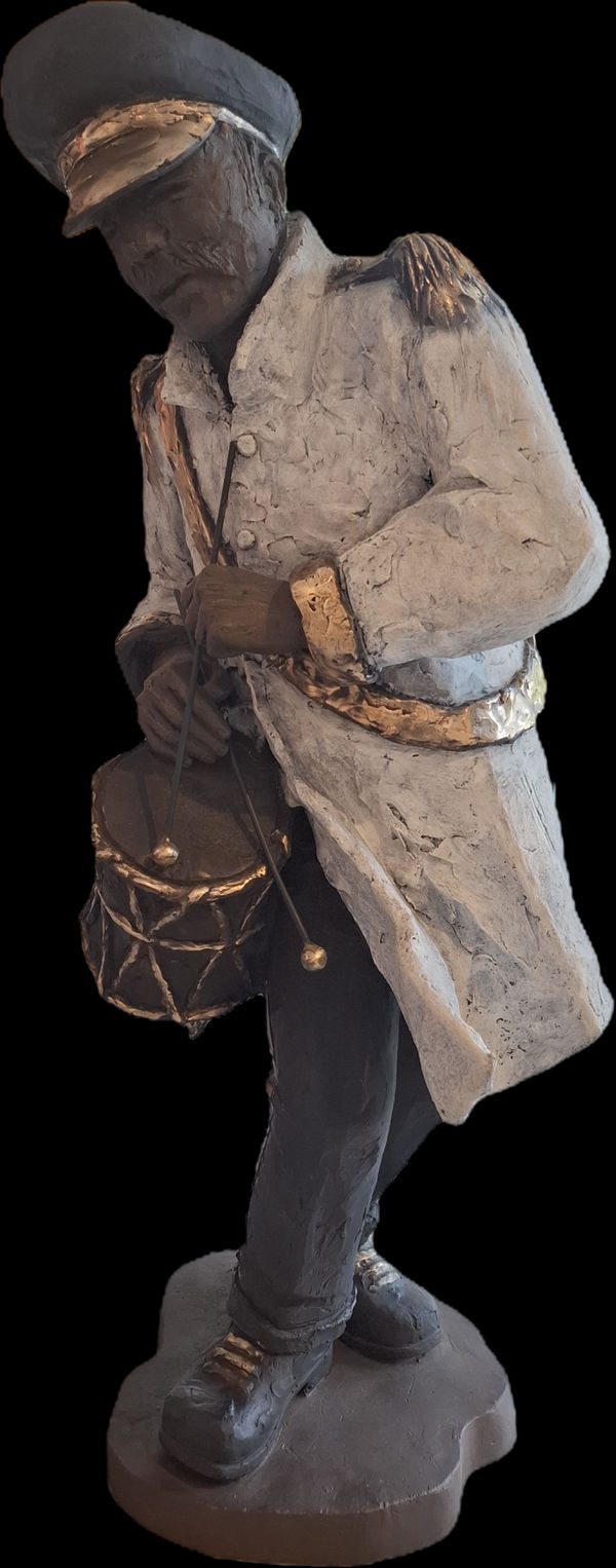 Rekhy Saab Drum Walla 5/9 Bronze 46 X 24 X20"