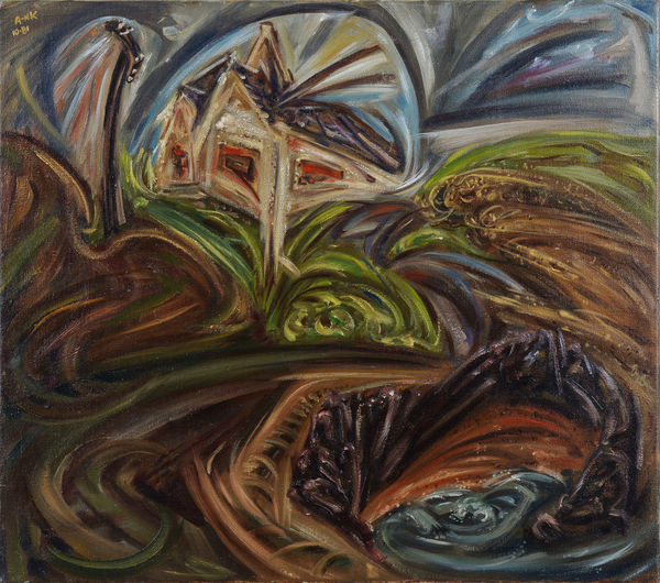 Paintings, Yanda Tara, Wexford, Ireland, 10/1981