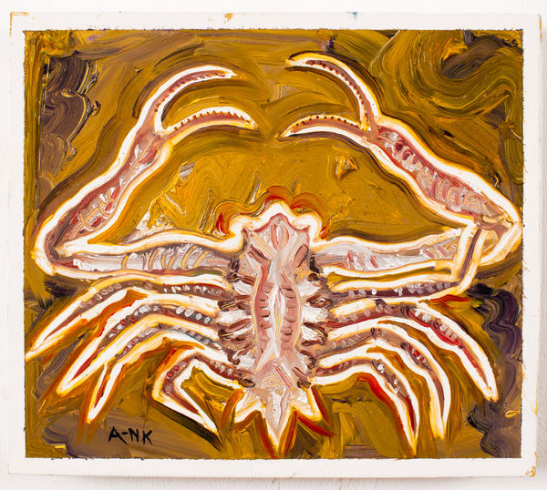 Paintings, Upturned Crab, 2018