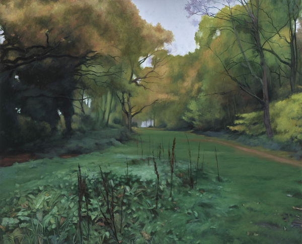 George Shaw, The Bonfire, Revisited, 2019-2021