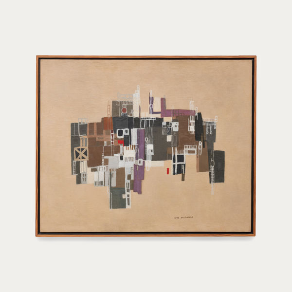 Ione Saldanha, Sem título [Untitled] (da série Cidade [from the serie Cidade]), Déc. 60