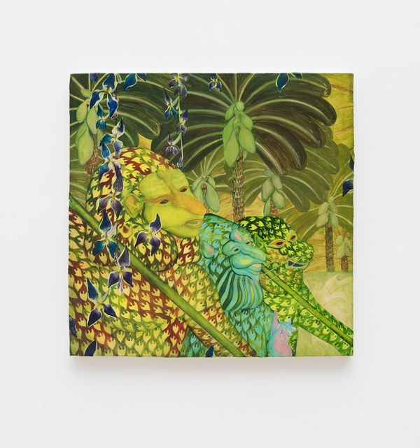 Bruno Novelli, Três miradores [Three Viewers], 2024