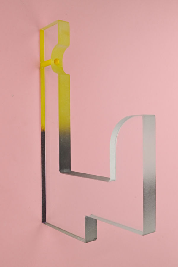 Martino Gamper Hook from Glass, 2023