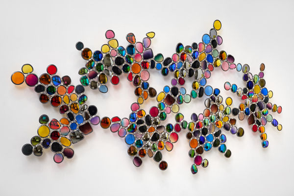 Jim Lambie Warm Sun, 2021