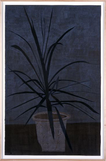 Jonas Wood Black Plant, 2007